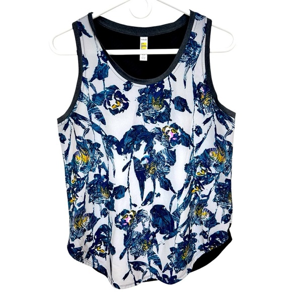 Lole Tops - LOLE Floral Soft Mesh Tank Top, Medium, relaxed fit, Athleisure Gym